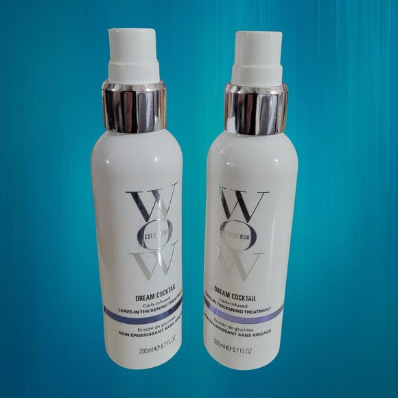 Color Wow Other - TWO Color Wow Dream Cocktail Carb-Infused Thickening Leave In Treatments